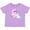 Lavender, variant on Inktastic I Am Five Years Old with Unicorn and Hearts Girls Toddler T-Shirt