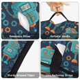 thumbnail image 6 of Robot and Gears Blue Pattern Teens Toddler Nap Mat with Pillow, Sleeping Mat Bag for Preschool Daycare 59"x22", 6 of 6