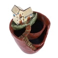 thumbnail image 2 of Verdant Touch Maceta para suculentas, 1 unidad, para colgar en forma de jardín, de resina, para plantar plantas suculentas, decoración de jardín caliente, 2 of 5