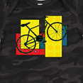 thumbnail image 4 of Inktastic Bike Pattern Blocks Boys or Girls Baby Bodysuit, 4 of 5