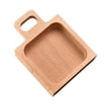 thumbnail image 2 of Cuencos para salsa, plato de madera reutilizable de estilo japonés para condimentos, salsa de soja Cuadrado, 2 of 9