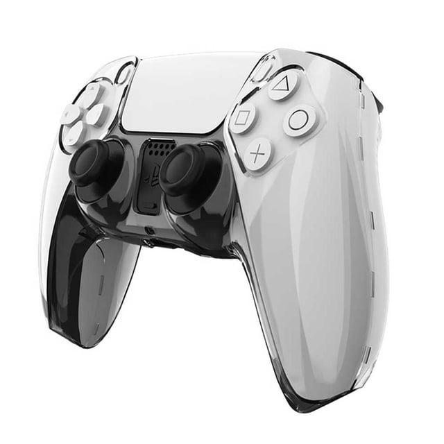 Injueey Game Handle Protection Shell Game Controller para PS5 Crystal Case Transparente PC Wireless Handle Funda protectora Electrónica