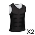thumbnail image 1 of Chaleco de sauna para hombres,Chaleco de sauna para hombres Entrenador de cintura Pérdida de peso,Camiseta sin mangas de neopreno para hombres Faja moldeadora de cuerpo para, 1 of 8