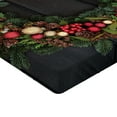 thumbnail image 2 of Ambesonne Christmas Fitted Sheet, Fir Xmas Wreath, Twin Size, Multicolor, 2 of 3