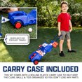 thumbnail image 3 of Franklin Sports Kids Toy Golf Set - PGA Tour MyFirst Plastic Golf Clubs + Balls Set for Kids + Toddlers - Righty + Lefty - Includes Carry Case, (2) Tees, (4) Balls, (4) Holes with Flags, 3 of 13