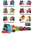 thumbnail image 4 of Train Building Blocks WODMAZ con tarjetas de regalo de San Valentín x24, 4 of 7