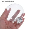 thumbnail image 6 of OUNONA 20pcs DIY Clear Christmas Ornament Balls Plastic Christmas Balls for Special Occasions, 6 of 7