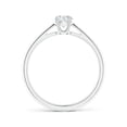 thumbnail image 2 of ANGARA Natural Classic Diamond Solitaire Engagement Ring in 14K White Gold for Women (Size-4.4mm| Color-G| Clarity-VS2) | April Birthstone, Anniversary, Jewelry Gift for Women | Natural Diamond Ring, 2 of 10