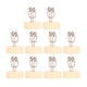 thumbnail image 4 of Soporte Para Número de Mesa ANGGREK 10 Uds Tipo Vertical Antiguo Para Decoración de Mesa, 4 of 8