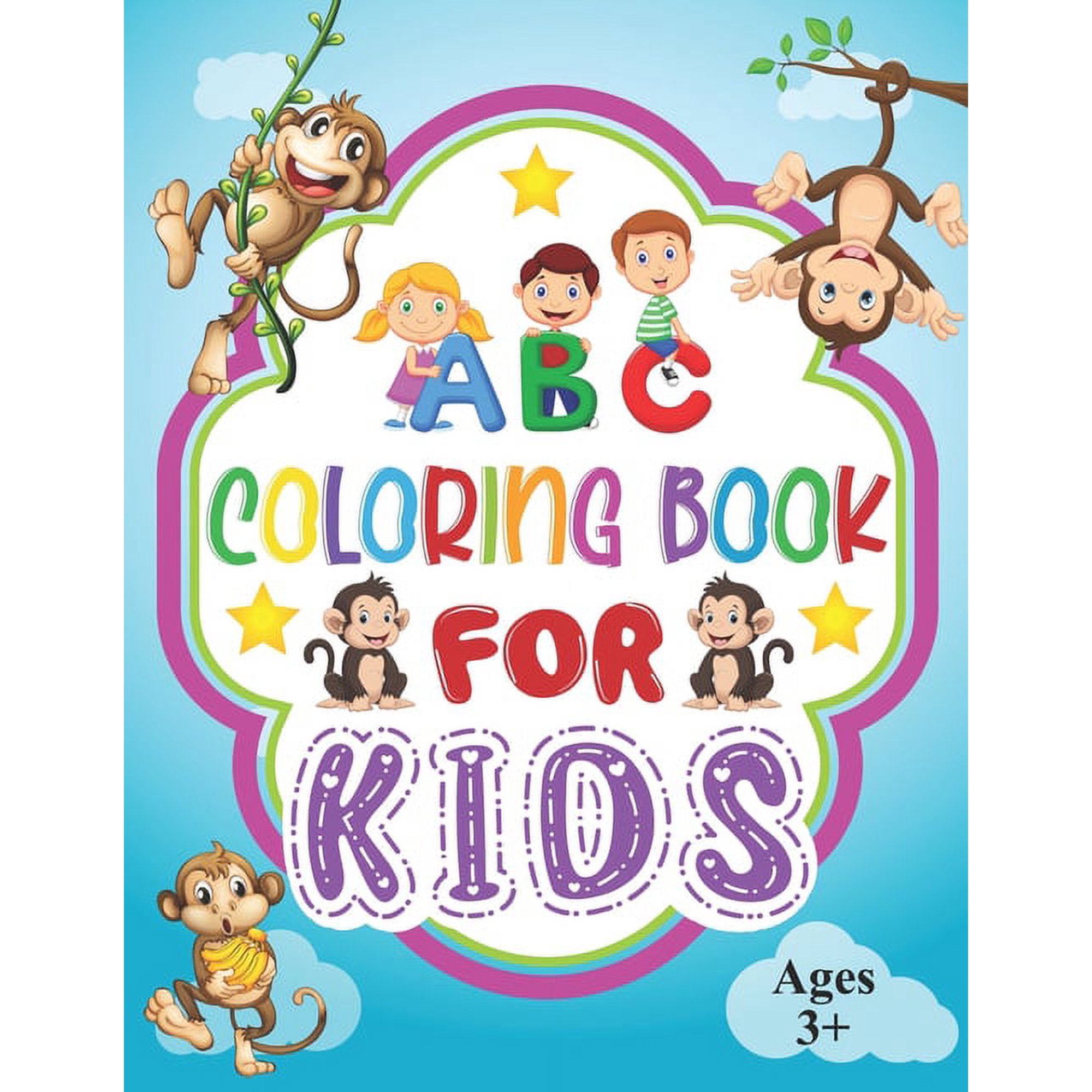 ABC Coloring Book for Kids : Animals Alphabet Coloring Book with The Learning Bugs - Activities for Preschoolers Ages 3+ - Learn Letters And Color Them - Coloring Book and ABC Activities for Preschoolers (Paperback)