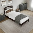 thumbnail image 4 of Quincy Lit Plateforme Bas en Bois Simple TG, Couleur Espresso, 4 of 12