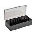 thumbnail image 5 of EHJRE Lash Extension Supplies Organizer Lashes Supplies Container Portable Acrylic Large Capacity Storage Box for Toiletries Crafts black, 5 of 8
