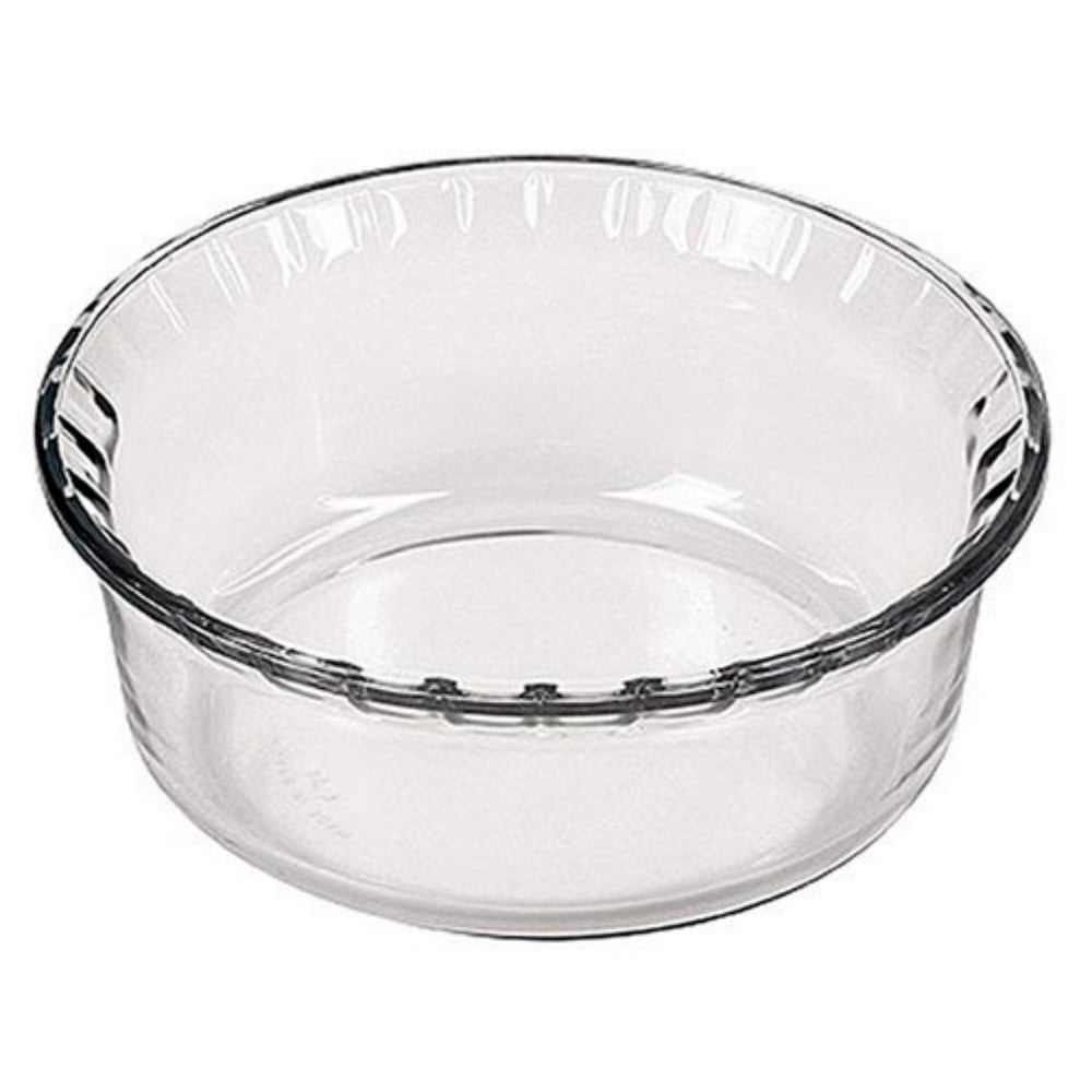 Bakeware Small Glass Souffle Dish, 6" x 23/8", Prepare, cook, serve, and store in the same