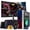 24 Inch, variant on Restored TechMagnet Zeus Pro 8 Gaming Desktop PC, Intel i5, GT 1030, 8GB ARGB RAM, 256GB SSD, RGB Keyboard Mouse, Speaker, Headphone, USB WiFi BT, Webcam, Win 11