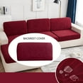 thumbnail image 3 of Fufafayo under $5 Sofa Back Cover, Elastic Sofa Protector, Furniture Protection Cover, Living Room Sofa Cover, Decorative Sofa Accessory, Stain Resistant Cover, Home Furniture Protection, 3 of 3