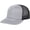 Heather Gray/Black, variant on Blank Slam Dunk Trucker Adjustable Snapback Hat