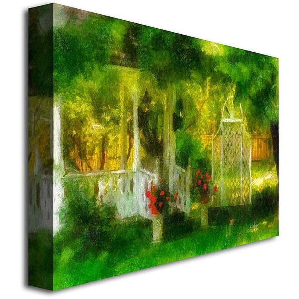 Trademark Fine Art "Secret Garden". Canvas Wall Art by Lois Bryan