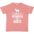 thumbnail image 3 of Inktastic Easily Distracted by Goats Boys or Girls Toddler T-Shirt, 3 of 5