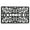 Caprix, variant on Welcome Paw Rubber Doormat