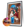 thumbnail image 2 of 5D bricolaje completo taladro diamante pintura religión punto de cruz bordado Kit Craft Tmvgtek decoración de arte en el hogar, 2 of 9