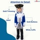 thumbnail image 3 of Disfraz de American Colonial Patriot con sombrero y peluca, 3 of 7