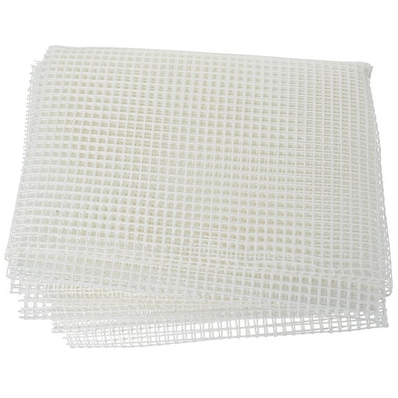 FUEENIRVA Durable White Latch Hook Mesh Canvas for DIY Tapestry and Rug Projects