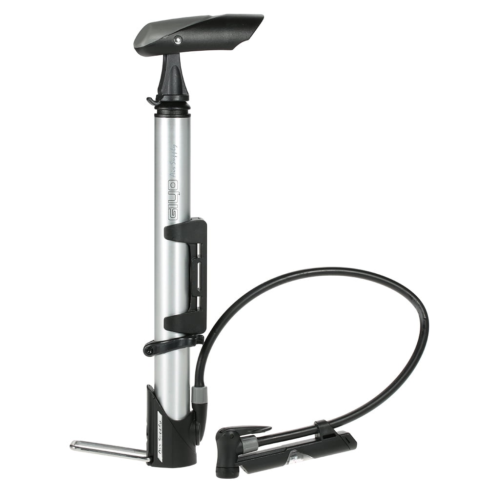 High Pressure Bike Floor Pump Portable Bicycle Air Pump with Switchable