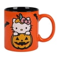 thumbnail image 1 of Hello Kitty Happy Halloween Orange 16oz Ceramic Mug, 1 of 5