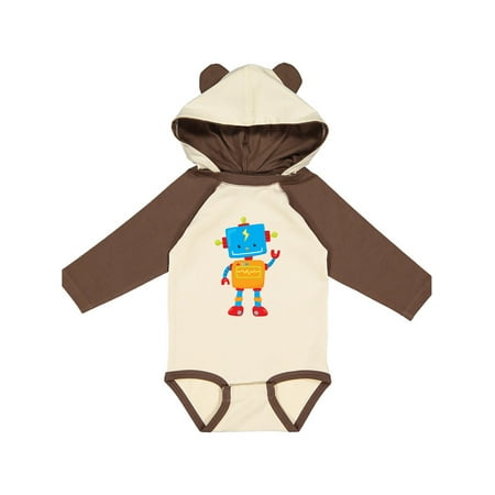 

Inktastic TOY ROBOT Gift Baby Boy or Baby Girl Long Sleeve Bodysuit
