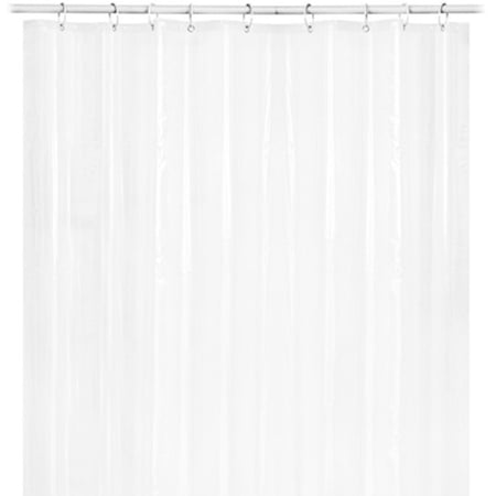 Clear Shower Curtain Liner, Heavyweight Waterproof Transparent Shower ...