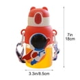 thumbnail image 3 of Weloille Gobelet avec Paille Résistant aux Chutes 1 Pcs, Gobelet d'Eau de Qualité Alimentaire Incassable, Contenant de Boisson Étanche et Scellé, Gobelet Réutilisable pour Maison Bureau Plein Air Sports Boisson, 3 of 6