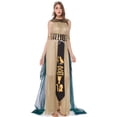 thumbnail image 1 of Disfraces de Halloween Antiguo Egipto faraón egipcio rey emperatriz Cleopatra reina disfraz Cosplay ropa para hombres y mujeresfemeninoMETRO Deng Xun unisex, 1 of 2