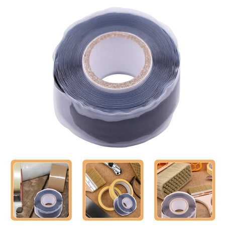 SEWCHICS Silicone Tape Black 1 Roll 196.50X0.98X0.04In