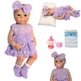 thumbnail image 1 of Muñeca Bebé Reborn Violeta - Colección REDOLL de 55 cm, 1 of 4