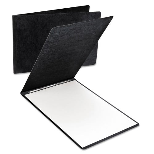 New Oxford Pressboard Report Cover, 8. 1/2', 2 Prong Fastener, 11 x 17, 3' Capacity, Black,Each