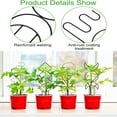 thumbnail image 3 of KEINXS 4 Pcs Small Metal Plant Trellis for Indoor Potted Plants Trellis for Climbing Plants Indoor House Plant Trellis Indoor Plant Support Stake for Small Planter, 3 of 6