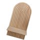 thumbnail image 4 of Estantería Bohemia,Estantes de pared de madera arcoíris con portavelas bohemio,Candelabro de pared con estante bohemio,Estante colgante moderno para decoración de Color de madera, 4 of 9