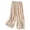 Beige, variant on Women's Cotton Linen Pants, Embroidered Wide Leg Pants, High Waisted Loose Fit Boho Trousers, Comfortable Breathable Casual Palazzo Pants for Women Spring and Summer Beige L