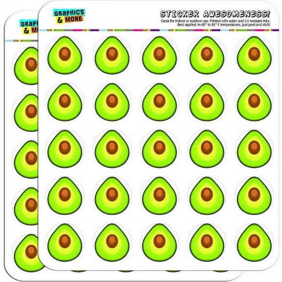 Avocado 50 1" Planner Calendar Scrapbooking Crafting Stickers