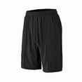 thumbnail image 5 of Hfnxid Men's Workout Shorts Basketball Athletic Short Trouser Gym Lightweight Quick Dry Pant Elastic Waist Lounge Trouse with Drawstring Black XL, 5 of 7