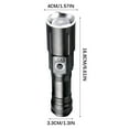 thumbnail image 3 of TACILIP White Strong Light Flashlight Charging Bright LED Outdoor Lighting Mini Portable Home, Gifts for Women, 3 of 6
