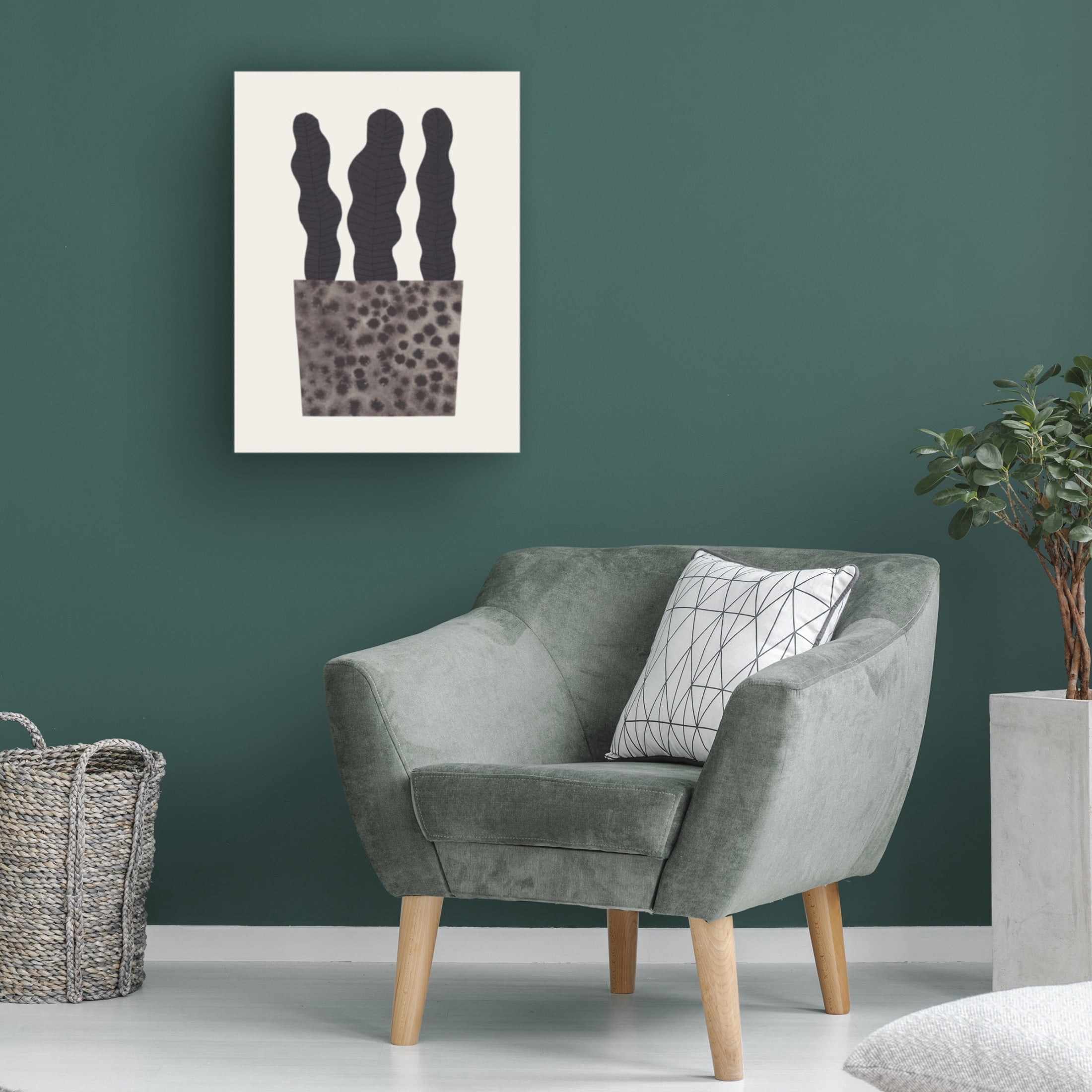 Trademark Fine Art Alisa Galitsyna Plant in a pot 2 Canvas Wall Art