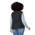 thumbnail image 4 of Free Country Women's Plus Size Quilted Hybrid Vest Black 1X, 4 of 4