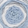 thumbnail image 2 of Bernat® Baby Blanket Stripes™ #6 Super Bulky Polyester Yarn, Above The Clouds 10.5oz/300g, 220 Yards (4 Pack), 2 of 10