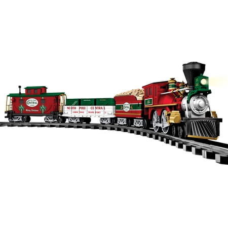 Lionel Large Scale North Pole Central with Remote Battery Powered Model Train Set