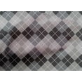thumbnail image 4 of oneOone Cotton Poplin Gray Fabric Argyle Check Quilting Supplies Print Sewing Fabric By The Yard 42 Incheses Wide, 4 of 4