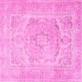 thumbnail image 1 of Ahgly Company Indoor Square Persian Pink Traditional Area Rugs, 3' Square, 1 of 4