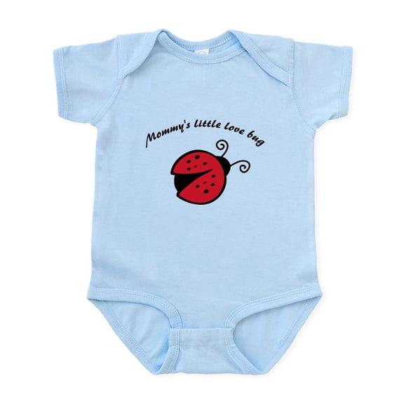 CafePress - Little Love Bug Infant Bodysuit - Baby Light Bodysuit, Size Newborn - 24 Months