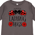 thumbnail image 4 of Inktastic Ladybug Hugs Cute Pair of Ladybugs Boys or Girls Long Sleeve Toddler T-Shirt, 4 of 5