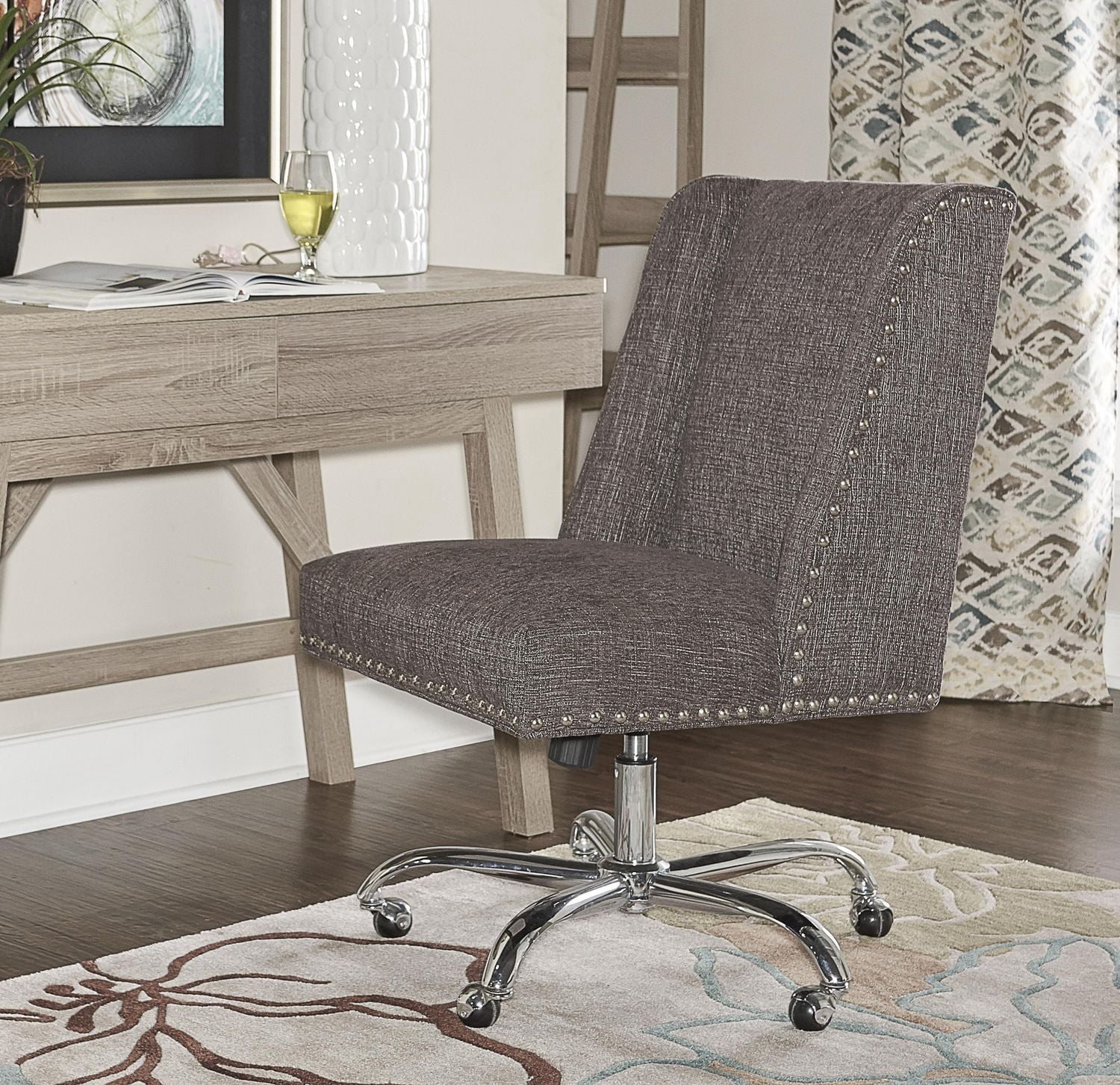 Monroe Charcoal Office Chair